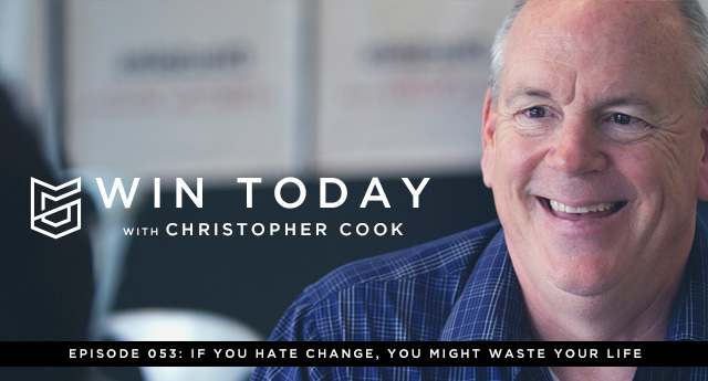 t’s pretty obvious that the most successful people not only embrace change, they run after it. Yet for so many of us, transition in any area of life is more than annoying; it’s painful. In today’s conversation, you and I will be hearing from a good friend and mentor in my own life, Jamie Winship, and I’ll be asking him about how to navigate through transition, why we avoid pain, and how to step into making those early, meaningful dreams in your own life come to pass.