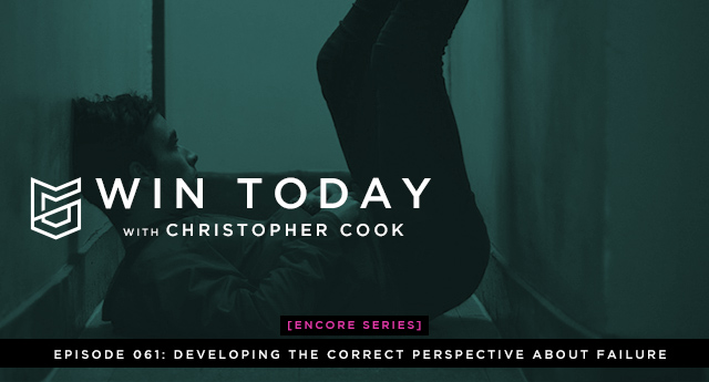 Failure—I believe—is inevitable at various stages in life. But here's my concern: too many of us internalize failure and create an identity out of it. Joining me today is my friend and business coach, Joe Pici, to talk about the components of failure.