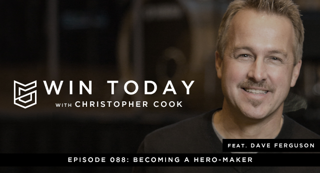 Today, we’re diving into the deep-end of the leadership pool with Dave Ferguson, author of the brand-new book, Hero Maker: Five Essential Practices for Leaders to Multiply Leaders (Exponential Series). And we’re going to be talking all about what I believe is a secret to effective leadership and multiplication as well breaking-down five essential keys to becoming a hero maker for the lives of the people you reach.